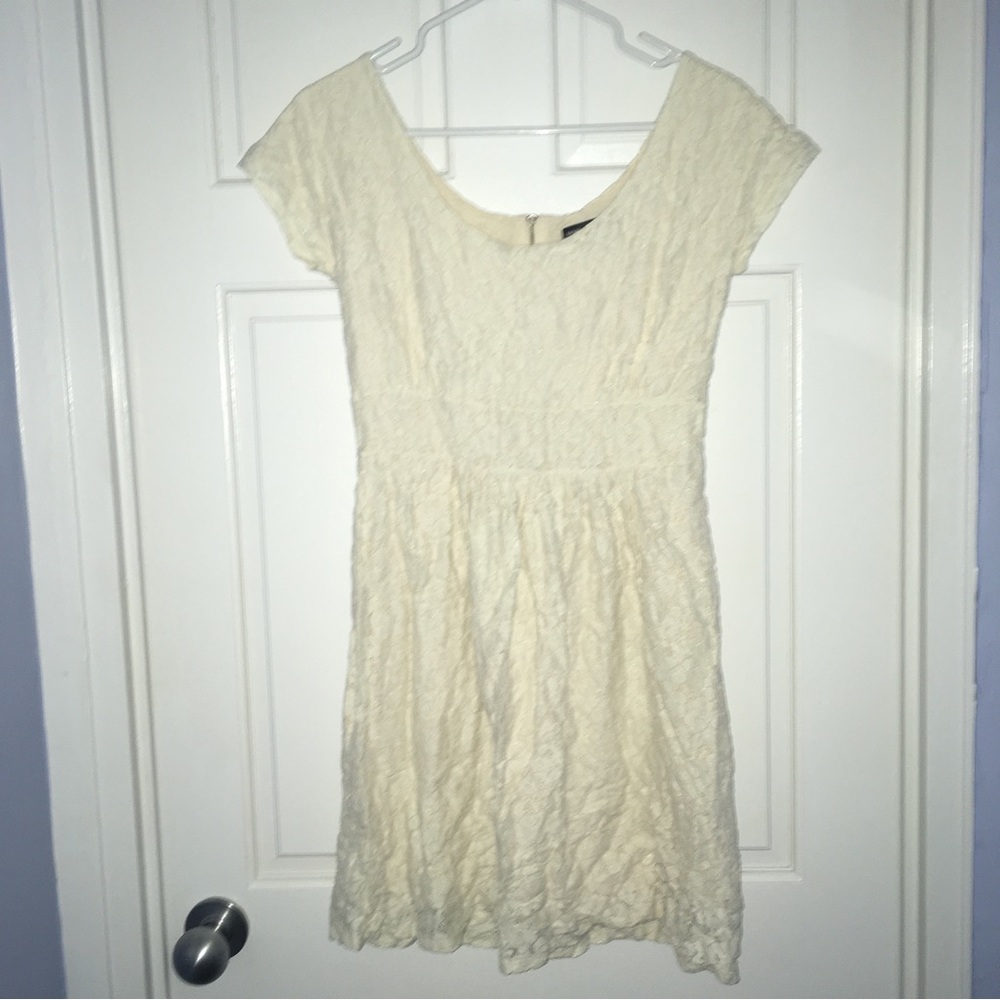 Banana Republic ivory/cream lace dress
